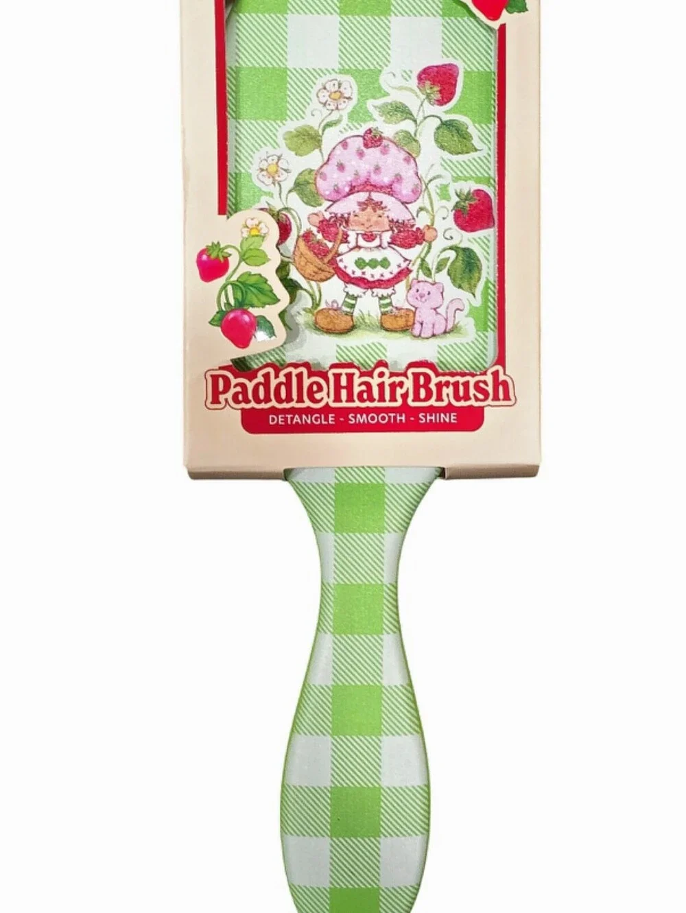 Celavi X Strawberry Shortcake Detangle & Smooth Paddle Brush
